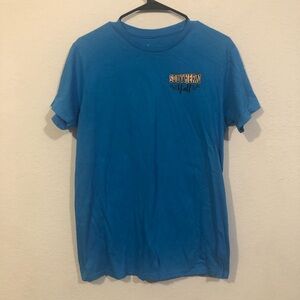 Southern Y'all Blue Graphic T-Shirt